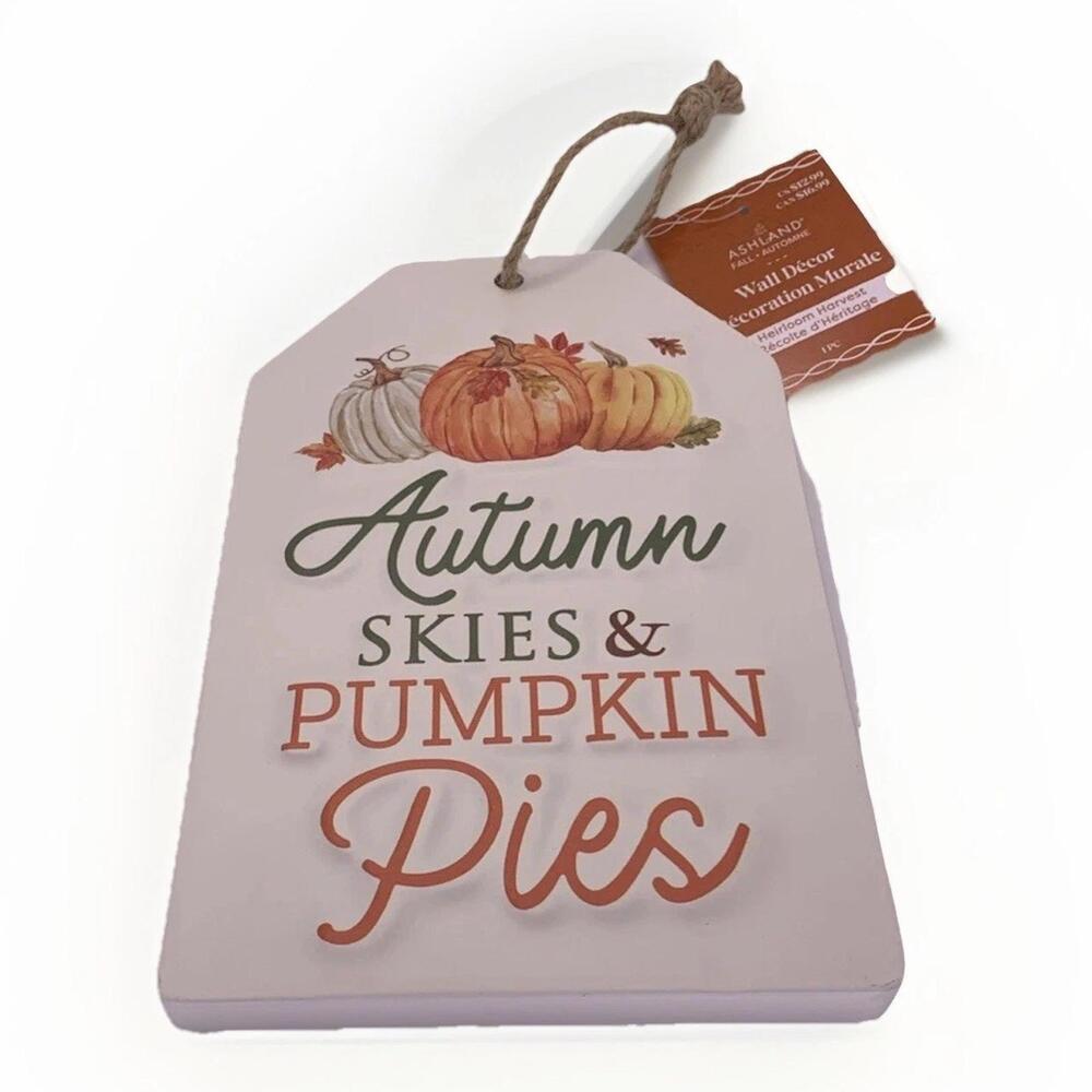 Ashland Fall Autumn Thanksgiving Wall Decor Heirloom Harvest